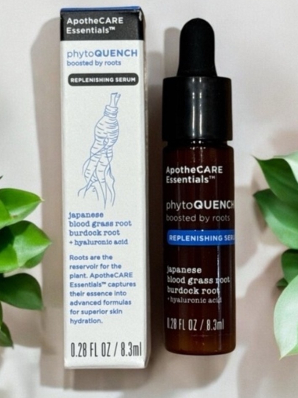 🚨5/$25 ApotheCARE Essentials phytoQUENCH Replenishing Serum - NIB